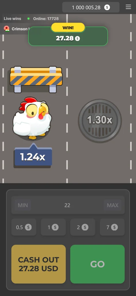 Spiel Chicken Road 2